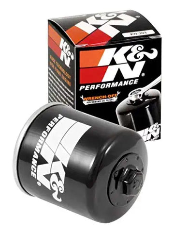 K&N Motorcycle Oil Filter: High Performance, Premium, Designed to be used with Synthetic or Conventional Oils: Fits Select Honda, Kawasaki, Polaris, Yamaha Vehicles, KN-303
