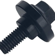 JGR Billet Reusable Front Oil Galley Plug Fits GM Gen III & IV LS Engines LS1 LS2 LS3 LS6 LS7 LS9 LQ4 LQ9 4.8L 5.3L 6.0L 6.2L Silver