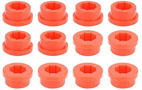 12Pcs Replacement Bushings Lower Control Arm Rear Camber Fit For Civic Integra Red Rear Camber Bushings Car Accessories