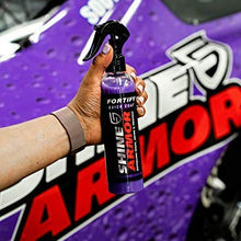 Shine Armor Fortify Quick Coat – Ceramic Coating - Car Wax Spray - Waterless Car Wash & Wax - Hydrophobic Top Coat Polish & Polymer Paint Sealant Protection