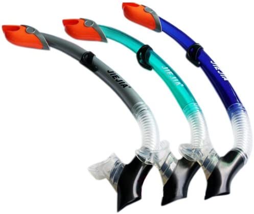 Silica Gel Full Dry Snorkel Breathing Tube Diving Tube For Adult - 1 Piece Random Color