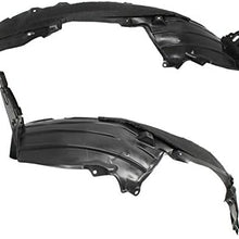 Koolzap For 17-19 CR-V Front Splash Shield Inner Fender Liner w/Insulation SET PAIR