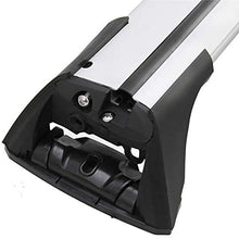 Kingcher Crossbars for Audi Q7 2016 2017 2018 2019 2020 2021 Baggage Luggage Lockable Roof Rack Rail Cross Bar