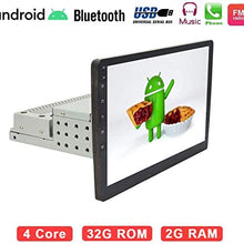 Binize 10 Inch Android 9.1 Single Din Touch Screen in-Dash Car Stereo Multimedia Player,GPS Navigation Receiver,with Bluetooth,FM Radio,Dual USB,Mirror Link,Backup Camera Input(1006 2G RAM+16G ROM)