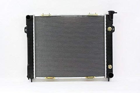 Radiator - Pacific Best Inc For/Fit 2206 1998 Jeep Grand Cherokee AT/MT V8 Plastic Tank Aluminum Core