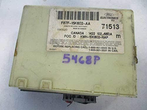 REUSED PARTS Theft-Locking Theft ID F87F-15K602-AA Fits 98-03 Escort F87F15K602AA