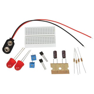 Jumbo LED Flasher - Breadboard Kit