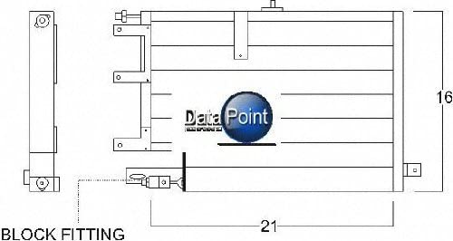OSC Cooling Products 4640 New Condenser