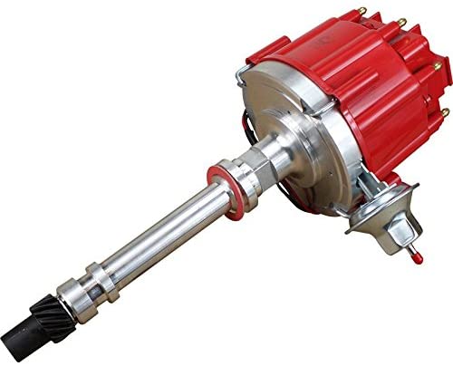 Dragon Fire High Performance Race Series Complete HEI Electronic Ignition Distributor Compatible Replacement For Chevrolet Chevy SBC BBC 265 283 305 327 350 396 402 427 454 496 502 Oem Fit DC8-DF