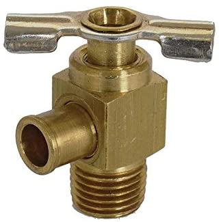 MACs Auto Parts 49-19740 Radiator Petcock - Right Angled Outlet Only