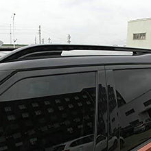 Kingcher 2 PCS Black Roof Rails Fit for Land Rover Discovery 5 LR5 2017 2018 2019 2020 2021 Rack Bars Baggage Luggage