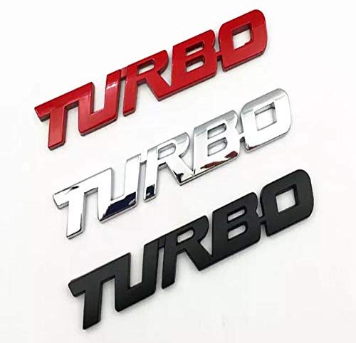 Turbo Door Trunk Window Emblem Fender Trim Kit 2 Piece Kit (CHROME)