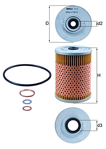 MAHLE Original OX 32D Oil Filter
