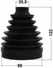 Boot Outer Cv Joint Kit 99X122X28.5 Febest 0117P-GSL20 Oem 04438-08040