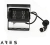Ares Vision Vehicle 700 TVL Aviation 4 PIN HD Rear/Front Waterproof Cameras (700 TVL, Black R/F)
