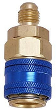 JVSISM Oil/Dye Injector 30Ml 1 Oz with Low Side Quick Coupler 1/4 SAE R134A Manual Oiler A/C Oil Injector,Automotive Air Conditioning Coolant Filling Tube Injection Tool