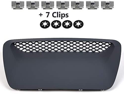 Speedmotor Hood Scoop Molding Bezel w/ 4 Retainer Nuts Compatible for Dodge Ram 1500 SRT 2004 2005 Replace OE# YL23TZZAB 5029770AA