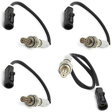 Kwiksen Heated Universal 4pcs O2 Oxygen Sensor 234-4071 234-4127 Compatible with Ford E-250 Econoline 4.2L Exc. Calif. 2000-2001/ E-150 Econoline 4.2L Exc. Calif. 2000-2001/ E-150 Econoline E-250 Econ