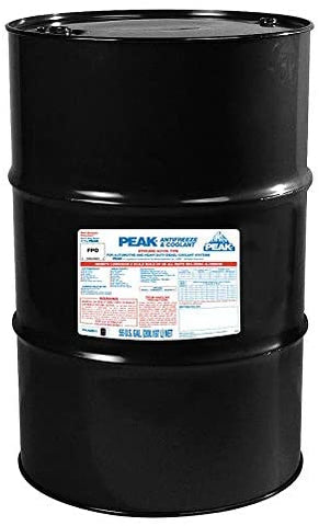 PEAK Antifreeze Coolant, 55 gal, RTU