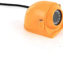 Ares Vision Vehicle 700 TVL Aviation 4 PIN HD Rear/Front Waterproof Cameras (700 TVL, Black R/F)