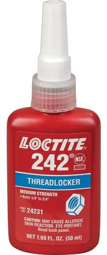 Loctite 24231 Threadlocker 242 Removable - 50 Ml Bottle 2 PACK