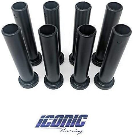 Iconic Racing Front A-Arm Control Arm Replacement Bushings Kit Compatible with 08-14 Polaris RZR 800