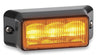 Federal Signal IPX300-2 IMPAXX LED Exterior/Perimeter Light, Class 2, Surface Mount, Clear Lens with Amber LEDs