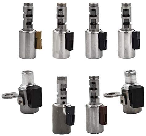 WFLNHB 6-Speed Trans Solenoid Set 8 pcs Fit for VW Audi Mini 2003-On 09G TF-60SN/TF60SN