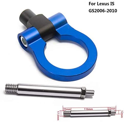 EPMAN Car Sport JDM Aluminum Forge Front Tow Hook Bar Front Rear for Lexus is GS 06-10 TK-RTHLPH019 (Sliver1)