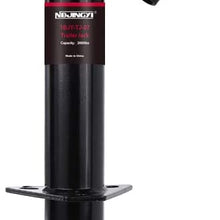 NBJINGYI A-Frame Trailer Jack 2000Lbs with 6" Trailer Swirl Jack Caster Wheel