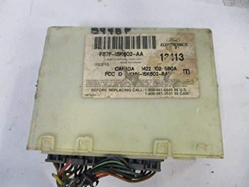 REUSED PARTS Theft-Locking Theft ID F87F-15K602-AA Fits 98-03 Fits Compatible with Ford Escort F87F15K602AA