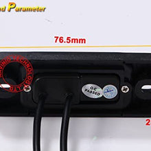 Navinio Backup Camera for Car, Waterproof Rear-View License Plate Car Rear Reverse Parking Camera for Mercedes Benz M-Class W164 W163