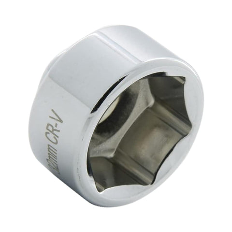 KEDAKEJI 30mm 6-Point Socket, Low Profile Oil Filter Wrench,3/8