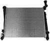 Rareelectrical NEW RADIATOR ASSEMBLY COMPATIBLE WITH 2011-2014 JEEP GRAND CHEROKEE 3.6L 5.7L V6 V8 3604CC 52014529AB 13200 52014529AB CH3010356 CU13200