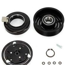 A/C AC Compressor Air-Conditioning Clutch Assembly Kit Pulley Bearing Coil Plate Fit for Ford F59 F-250 F-350 F-450 E-350 Super Duty, USA STOCK