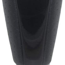 Pursuestar Black Leather Gear Shift Knob for Toyota Camry Crown RAV4 Land Cruiser Hiace Corolla Mazda Lexus ES RX GS is SC