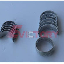 for kubota D1305 Rebuild Overhaul Water Pump Oil Pump + Piston Ring Gasket kit + Bearing Set