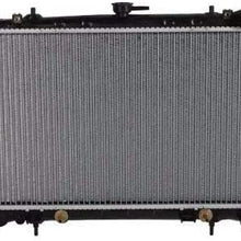 Klimoto Radiator | fits Nissan 240SX 1989-1994 2.4L L4 | KLI1276