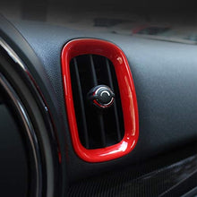 HKPKYK Car air Conditioning Outlet Decoration,4pcs Car Air Conditioner Outlet Decoration Cover Sticker,for Mini Cooper S JCW F60 Countryman, Car Styling Accessories