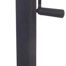 Trailer Valet Blackout Series 7K Side Wind Direct Weld Jack 15"