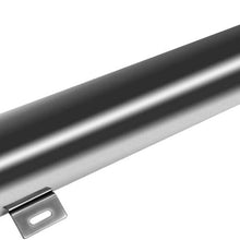 DEMOTOR PERFORMANCE 2PCS 3"X 16" Inch Polished Stainless Steel Radiator Overflow Tank Universal Fit