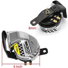 REFIT Motorcycle Chrome Sports Horn for Honda CBR CB Shadow VT VTX Suzuki GSX-R Boulevard Ninja ZX Vulcan Yamaha V-Star YZF R1 R6