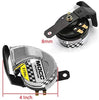 REFIT Motorcycle Chrome Sports Horn for Honda CBR CB Shadow VT VTX Suzuki GSX-R Boulevard Ninja ZX Vulcan Yamaha V-Star YZF R1 R6