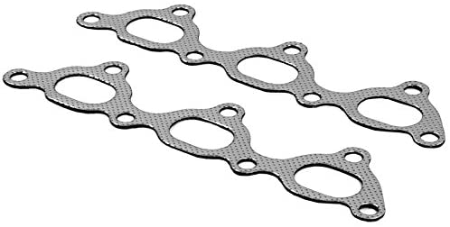 UrMarketOutlet Graphite Aluminum Manifold/Exhaust Gasket for Mit 91-91 3000GT VR4 GTO Turbo
