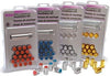McGard 65457GDC Chrome/Gold SplineDrive Wheel Installation Kit (M12 x 1.5 Thread Size) - for 4 Lug Wheels
