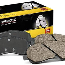 Akebono Performance ASP1118 Akebono Performance Ultra Premium Ceramic Disc Brake Pad Kit
