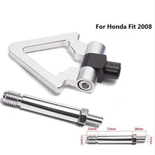 EPMAN Japan Model Car Auto Trailer Tow Hook Ring Eye Towing Front Rear Aluminum for Honda FIT 08 TK-RTHLPH004 (Red1)