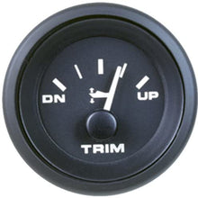 Sierra 62727P Trim Gauge, Black Premier Pro 2" - Merc/Volvo DP/SX Yam 2001+