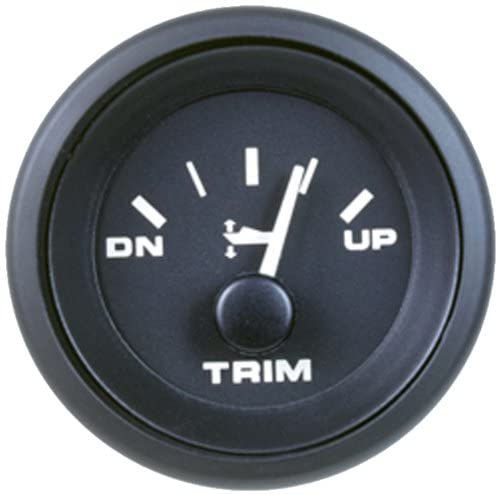 Sierra 62727P Trim Gauge, Black Premier Pro 2