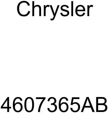 Genuine Chrysler 4607365AB Electrical Unified Body Wiring